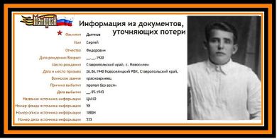 Дьячков Сергей Федорович