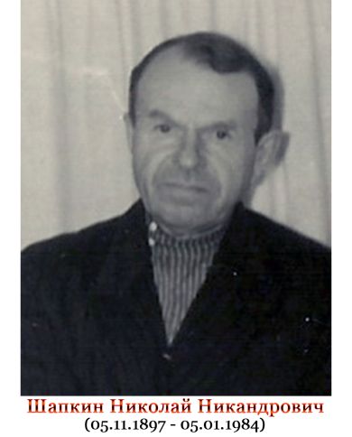 Шапкин Николай Никандрович