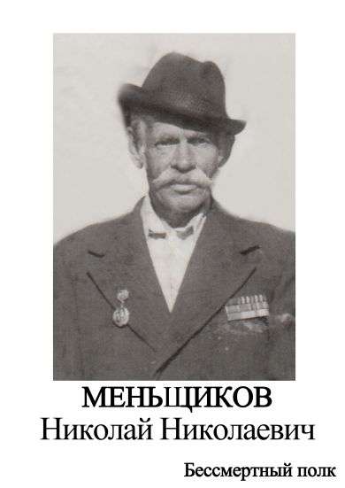 Меньшиков Николай Николаевич