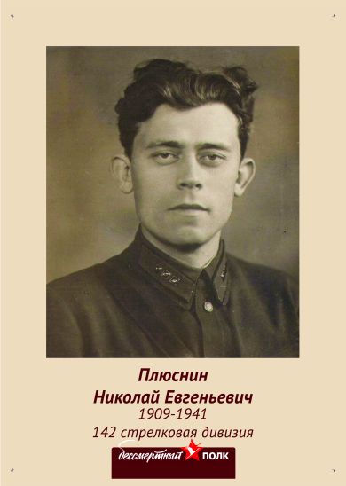 Плюснин Николай Евгеньевич