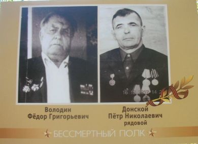 Донской  Пётр Никитович