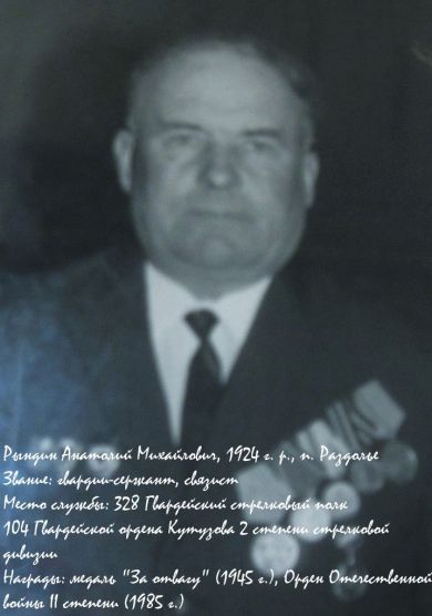 Рындин Анатолий Михайлович
