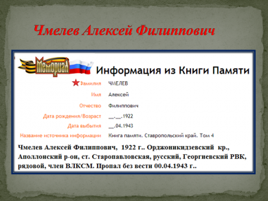 Чмелев Алексей Филлипович