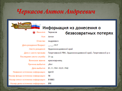 Черкасов Антон Андреевич