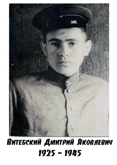 Витебский Дмитрий Яковлевич
