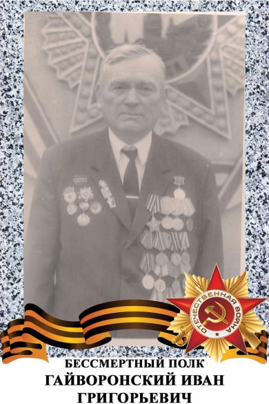 Гайворонский Иван Григорьевич