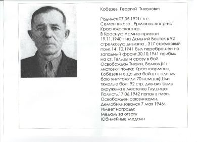 Кобезев Георгий Тихонович