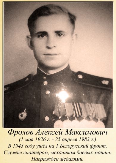 Фролов Алексей Максимович