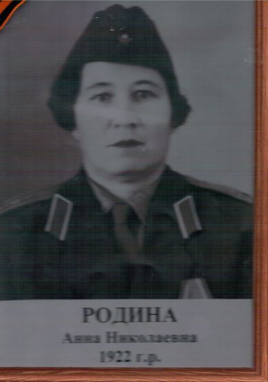 Родина Анна Николаевна 