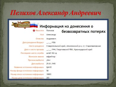 Пелихов Александр Андреевич
