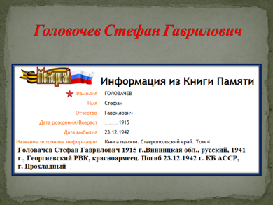 Головачев Стефан Гаврилович
