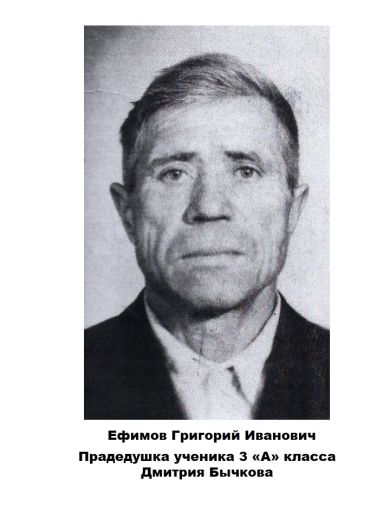 Ефимов Григорий Иванович