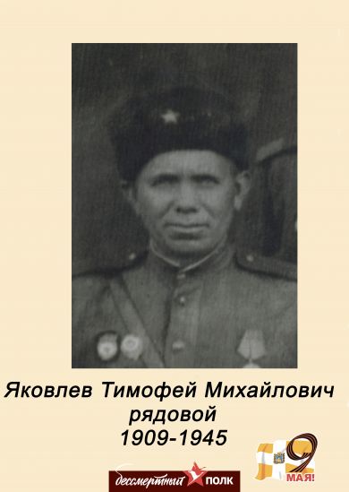 Яковлев Тимофей Михайлович 