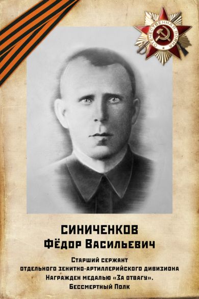 Синиченков Фёдор Васильевич