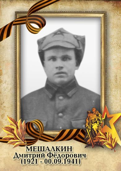 Мешалкин Дмитрий Фёдорович