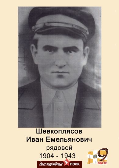 Шевкоплясов Иван Емельянович