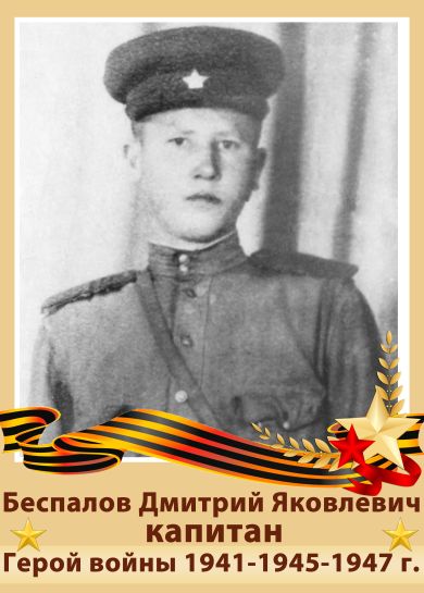 Беспалов Дмитрий Яковлевич