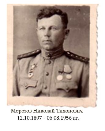 Морозов Николай Тихонович