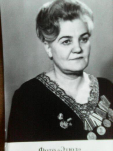 Фурсова Мария Васильевна