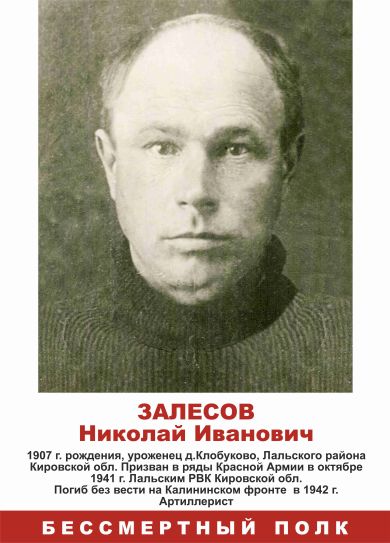 Залесов Николай Иванович