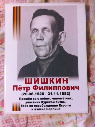 Шишкин Пётр Филиппович