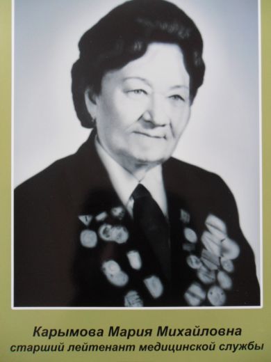 Карымова Мария Михайловна