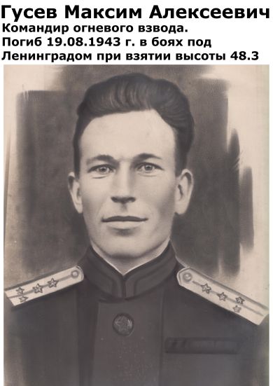 Гусев Максим Алексеевич