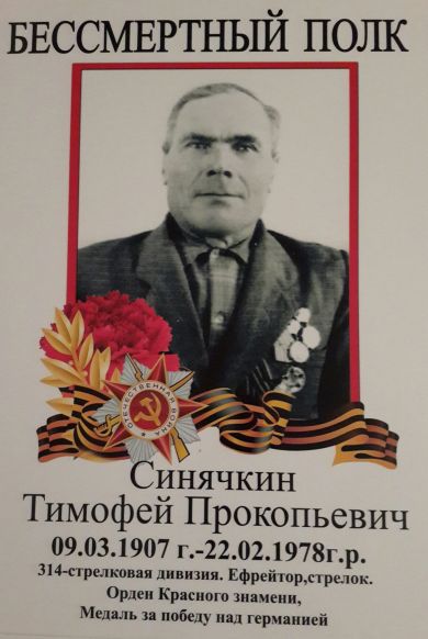 Синячкин Тимофей Прокопьевич