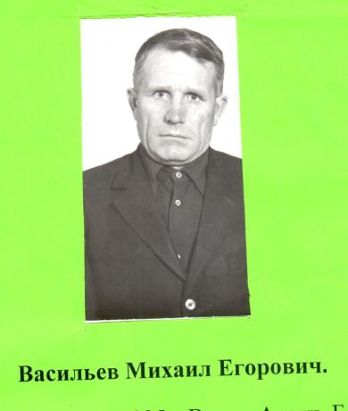 Васильев Михаил Егорович