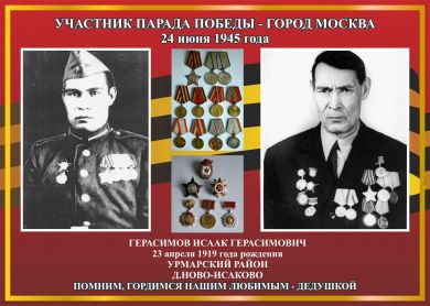 Герасимов Исаак Герасимович