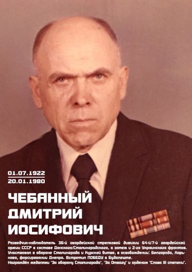 Чебанный Дмитрий Иосифович