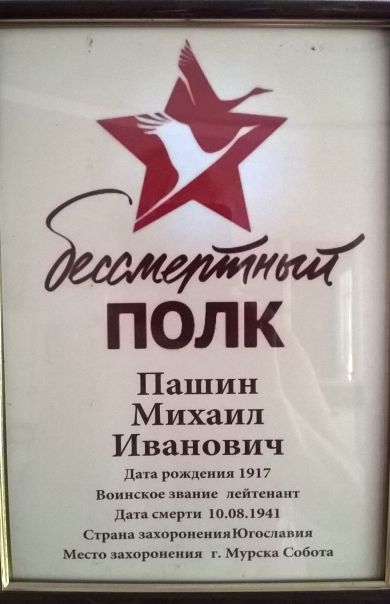 Пашин Михаил Иванович