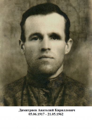 Димитриев Анатолий Кириллович