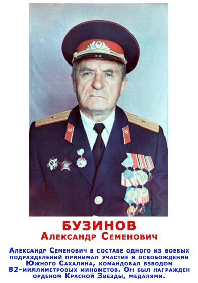 Бузинов Александр Семёнович