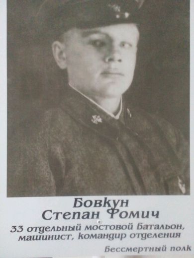 Бовкун Степан Фомич