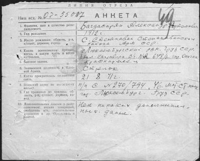 Багдасарян Александр Артемович