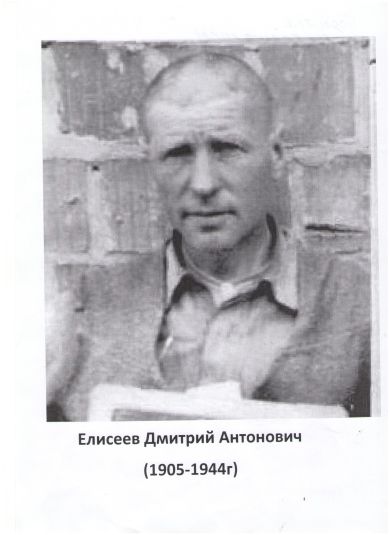 Елесеев Дмитрий Антонович