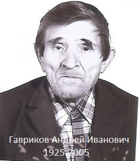 Гавриков  Андрей Иванович