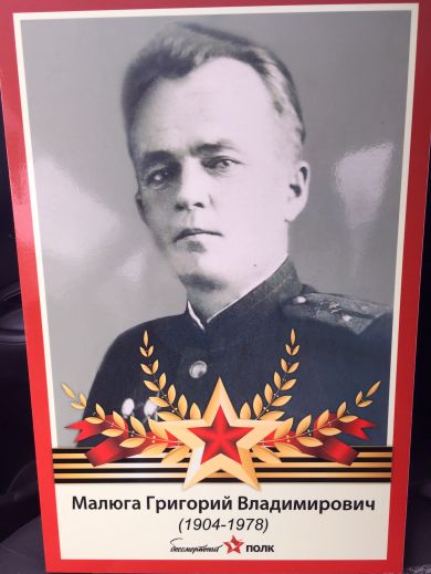 Малюга Григорий Владимирович