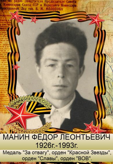 Манин Фёдор Леонтьевич