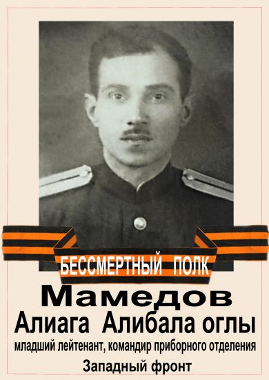 Мамедов Алиага Алибала оглы