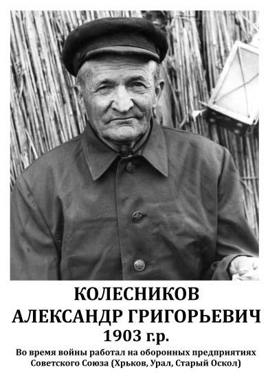 Колесников Александр Григорьевич