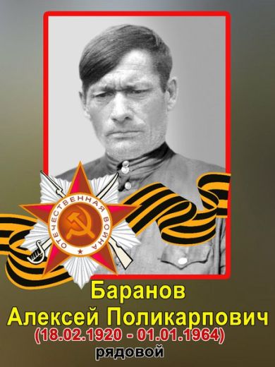 Баранов Алексей Поликарпович