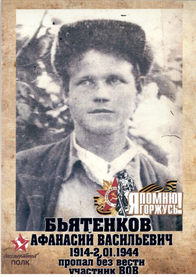 Бьятенков Афанасий Васильевич