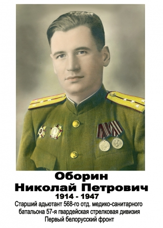 Оборин Николай петрович