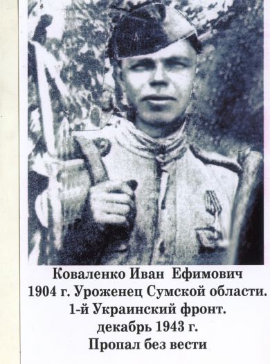 Коваленко Иван Ефимович