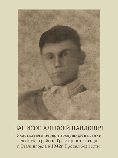 Ванисов Алексей Павлович