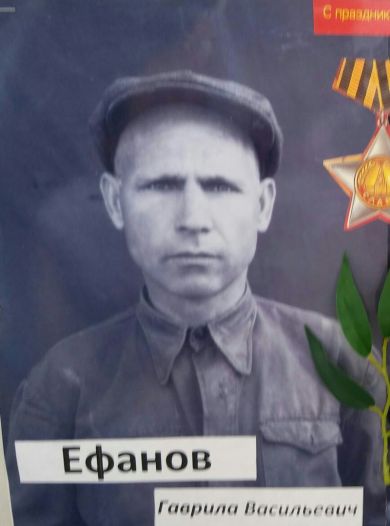 Ефанов Гаврила Васильевич