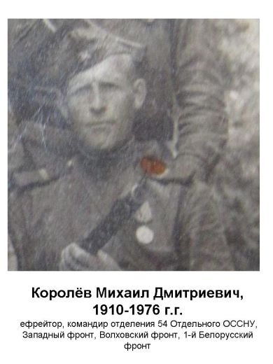 Королёв Михаил Дмитриевич