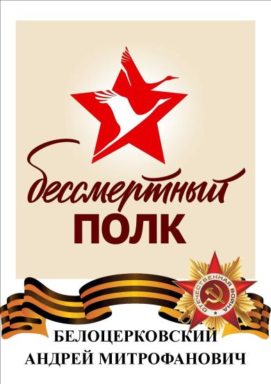 Белоцерковский Андрей Митрофанович
